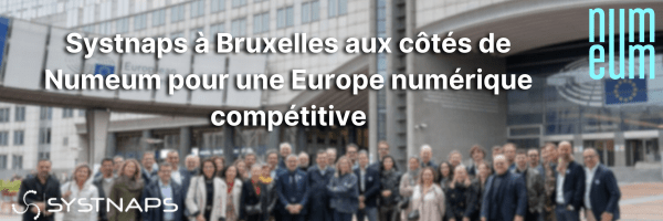 Systnaps à Bruxelles aux côtés de Numeum