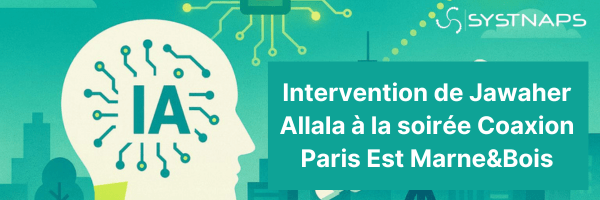 Intervention Jawaher Allala à la soirée Coaxion Paris Est Marne&Bois