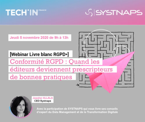 Webinar Techin Conformité RGPD