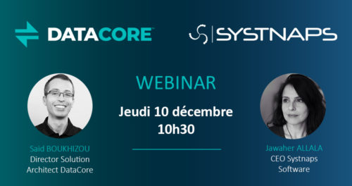 webinar datacore systnaps