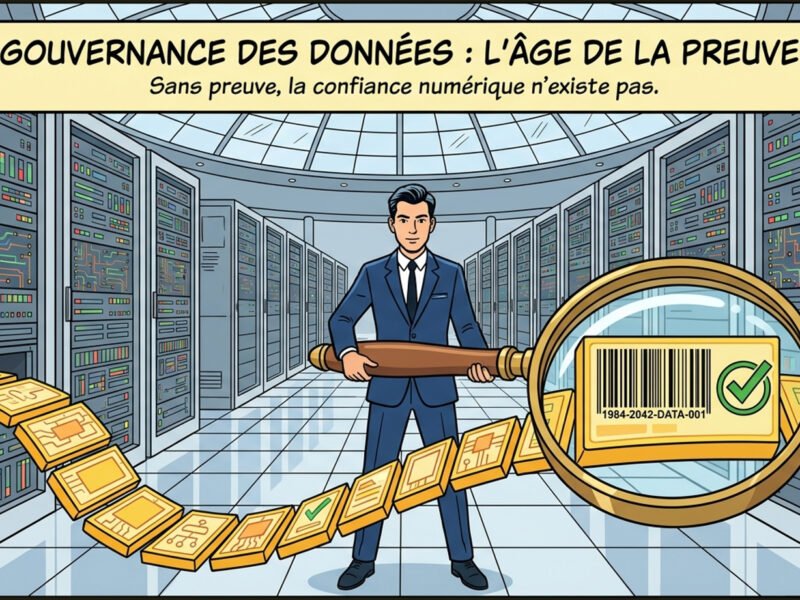 Gouvernance de données: L'âge de la preuve